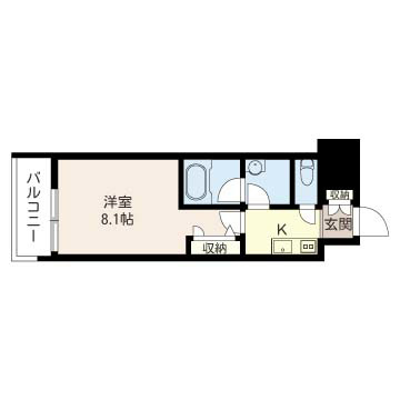 間取り：今回１０階部分のお部屋のご紹介です