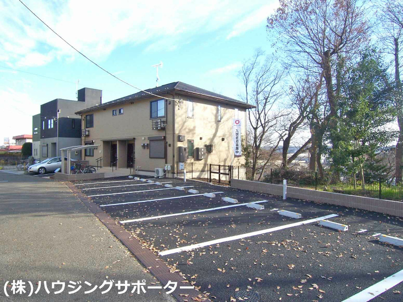 外観画像：駐車場は北側です
