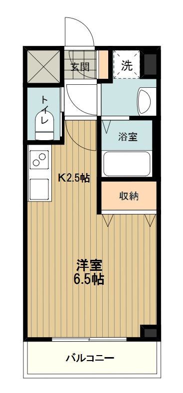 間取り：意外と解放感あるかと思います