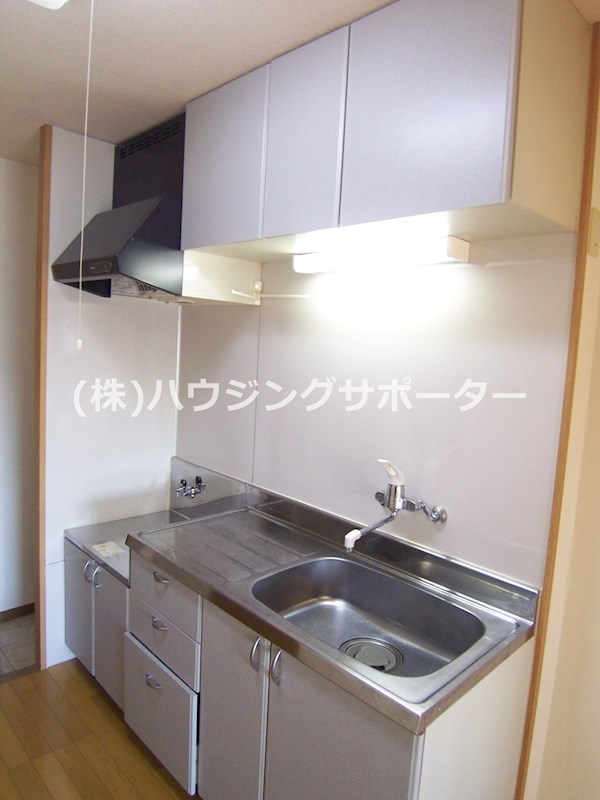 キッチン：調理スペースあるのはいいですね！