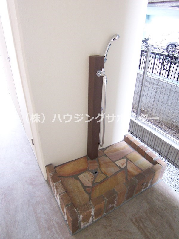 外観画像：ペット足洗い場です