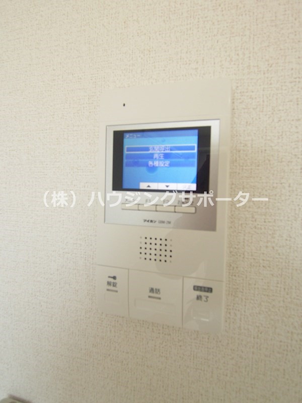 セキュリティ：オートロックでご来客確認できます！