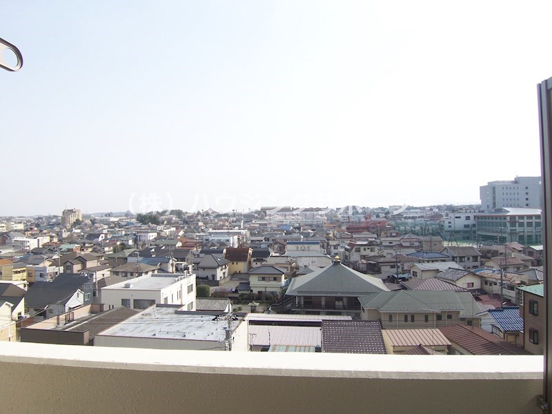 眺望：701号室からの眺望です