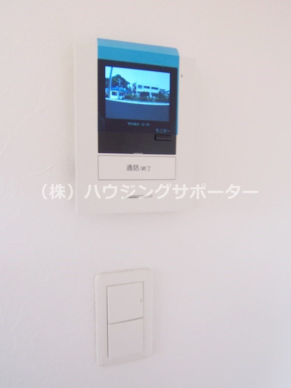 セキュリティ：ＴＶモニターホンでご来客確認できます