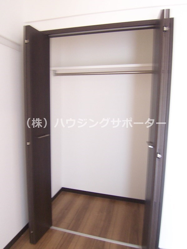 収納：洋室5帖の収納です