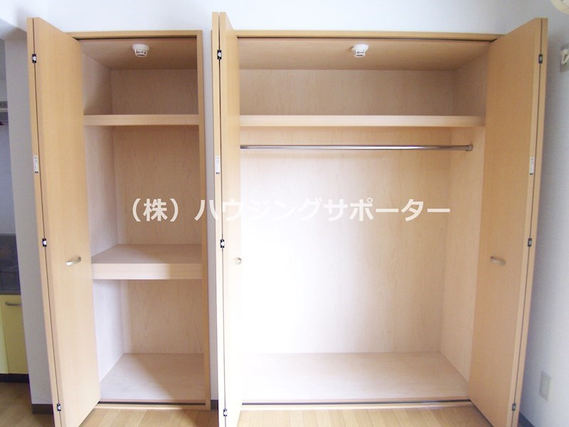 収納：収納多いですね