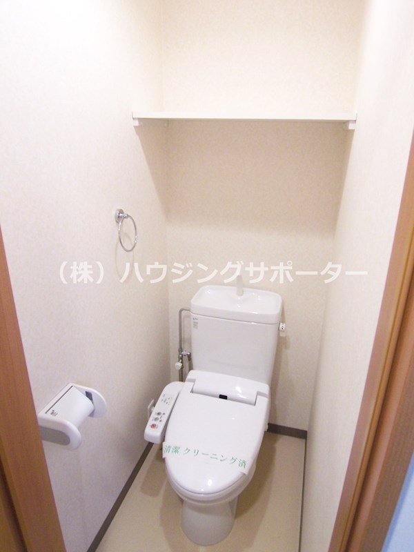 トイレ：温水洗浄便座もあります