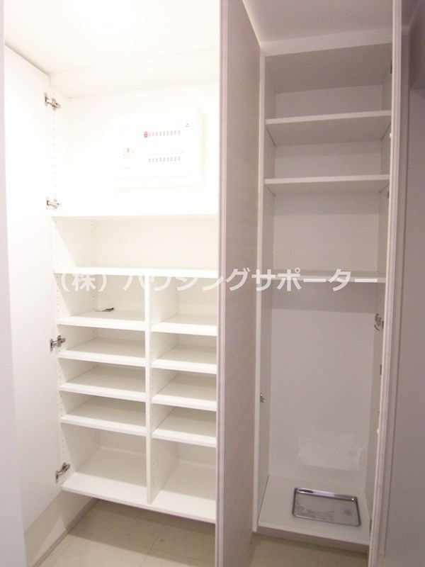 収納：玄関にある収納です