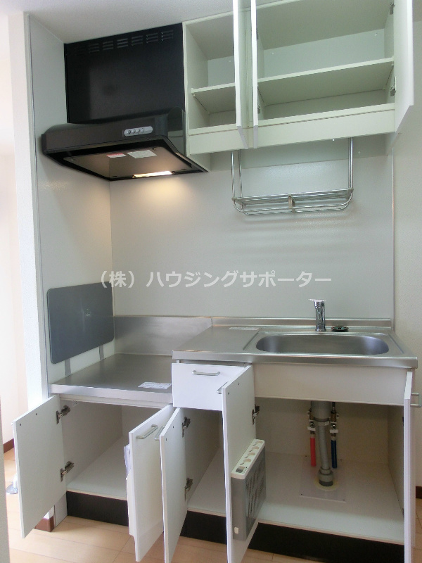 キッチン：収納も結構あります！