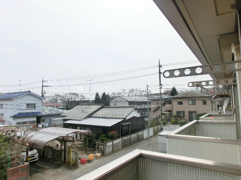 眺望：２０５号室からの眺望です