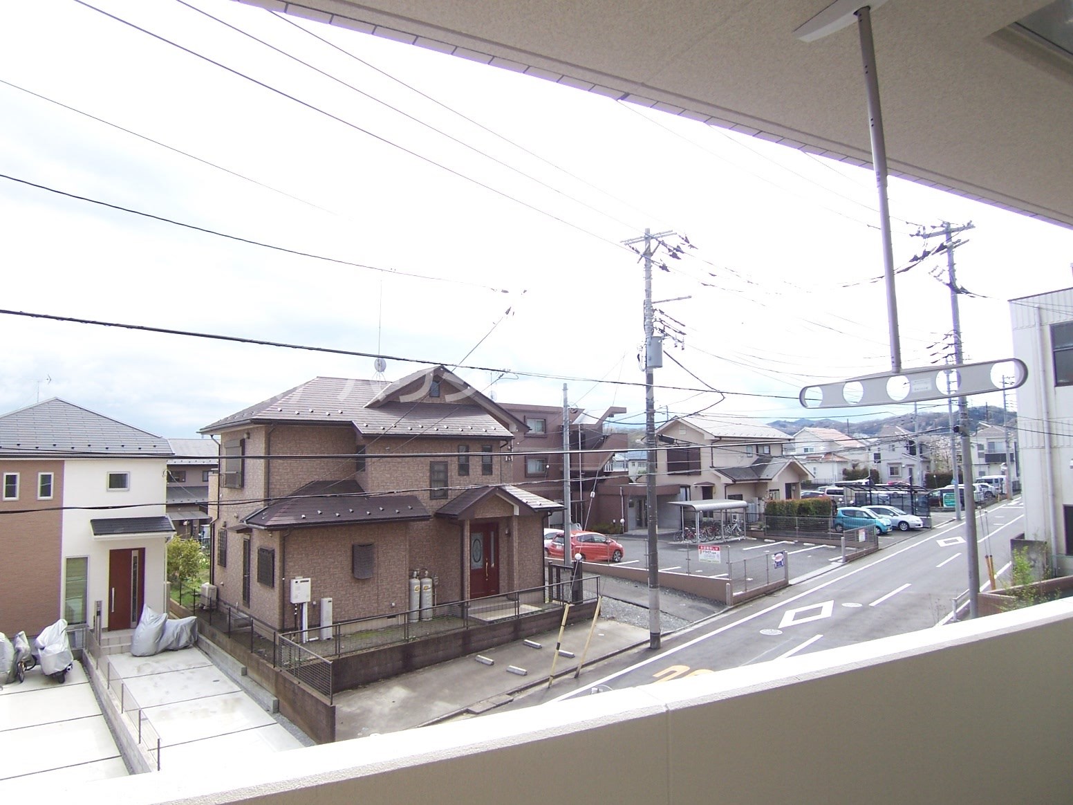 眺望：２０７号室からの眺望です
