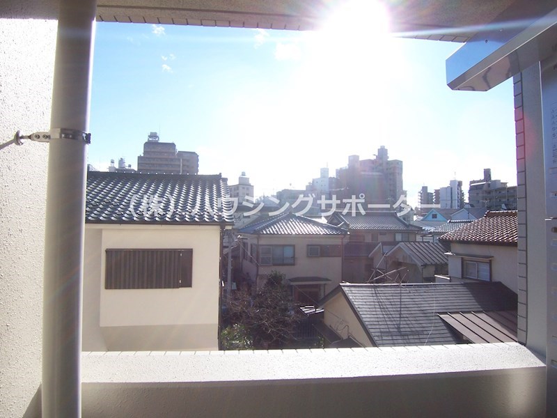 眺望：304号室からの眺望です