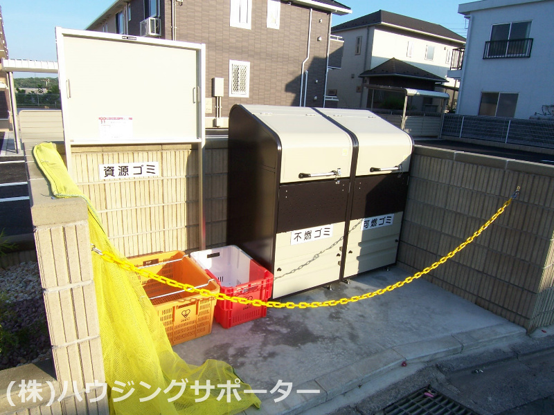 外観画像：敷地内ゴミ捨て場です