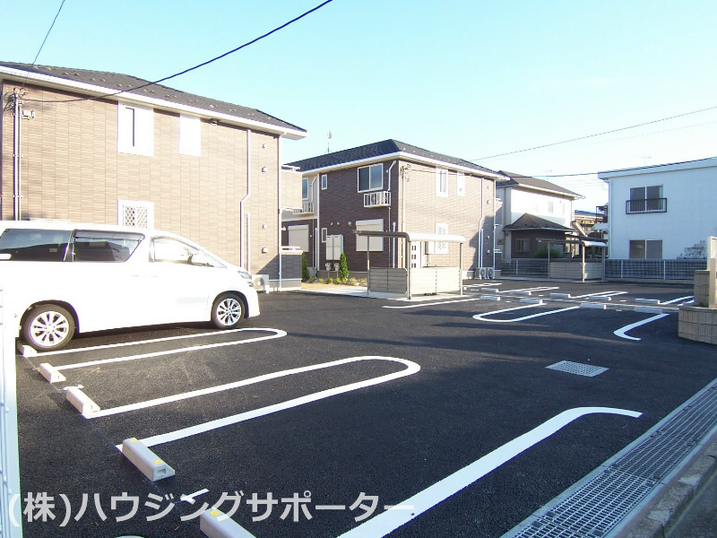 外観画像：敷地内内駐車場です