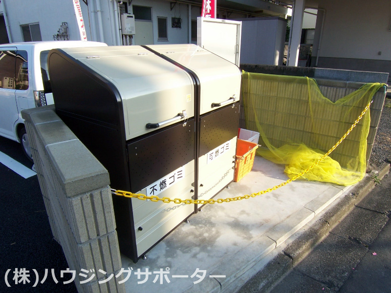外観画像：敷地内ゴミ捨て場です