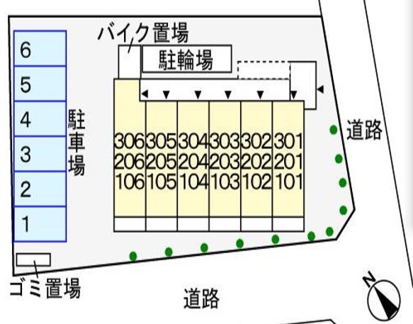 外観画像：配置図です