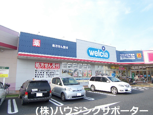 ドラッグストア：ｳｴﾙｼｱ 八王子諏訪店　460m