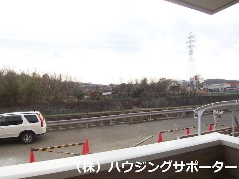 眺望：B102号室からの眺望です