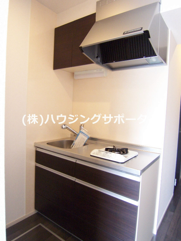 キッチン：ガスキッチンです