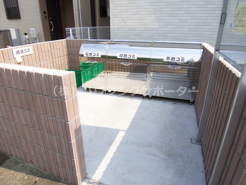 外観画像：敷地内ゴミ捨て場です