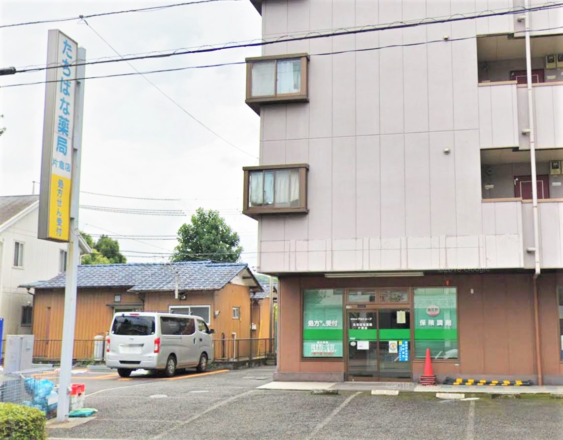 ドラッグストア：たちばな薬局 片倉店　187m