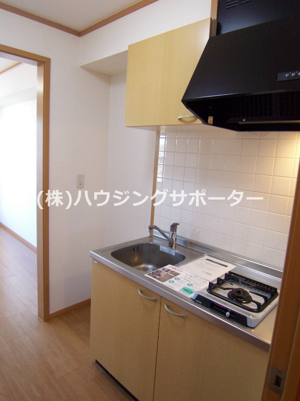 キッチン：1口ガスコンロついてます