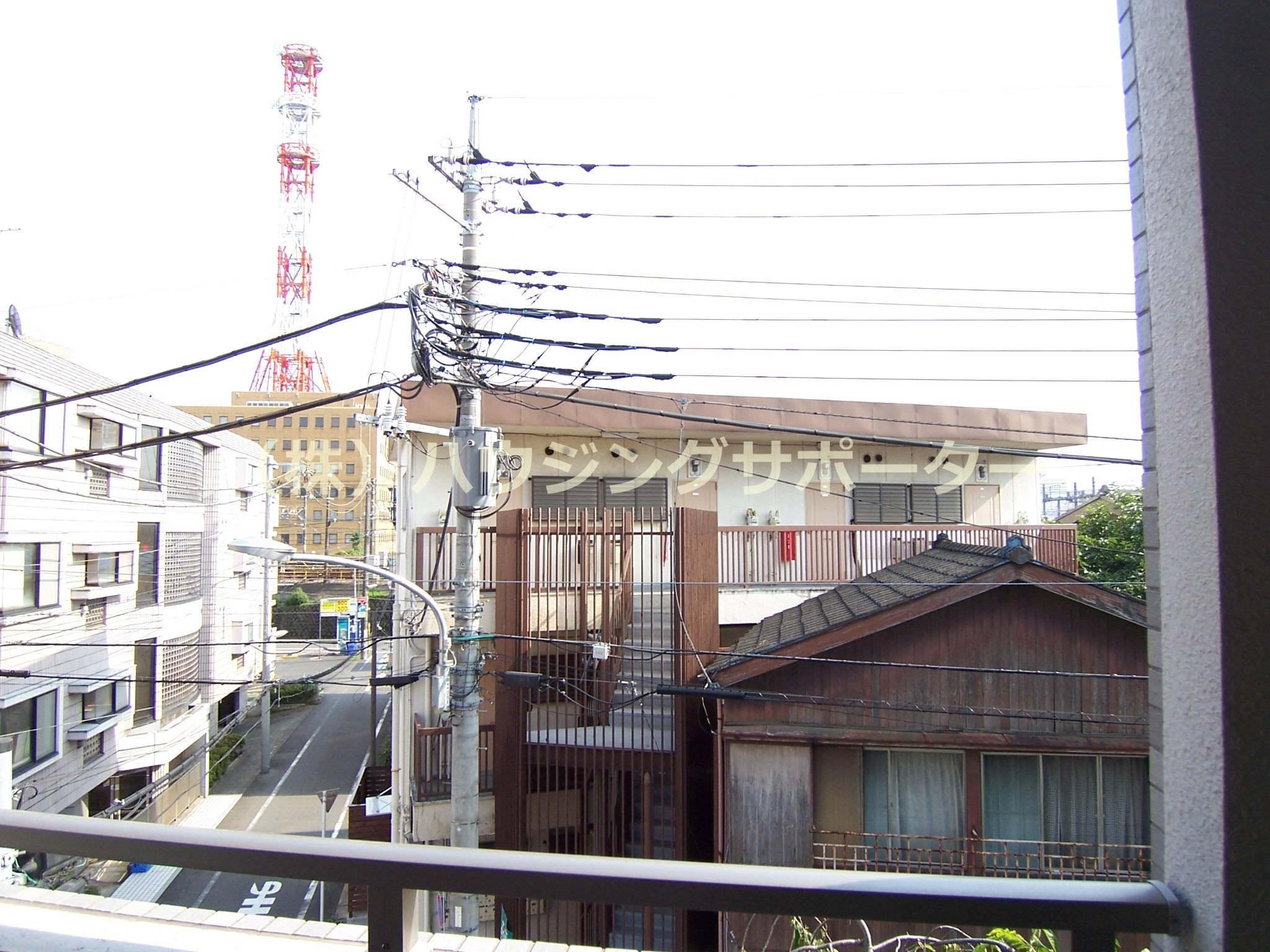 眺望：301号室からの眺望です