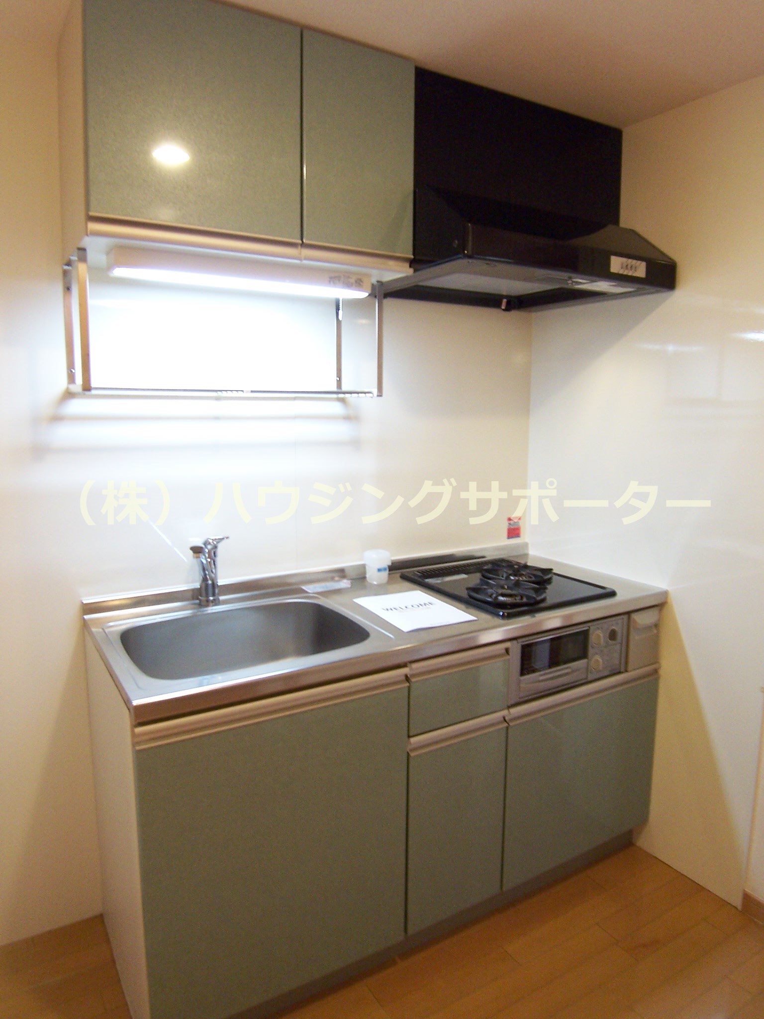キッチン：お料理に凝りたい方にも対応できそうです