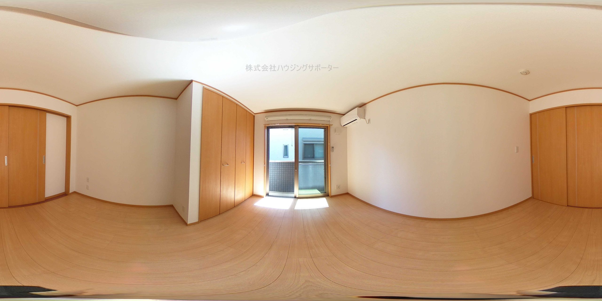 リビング：103号室のパノラマ画像です