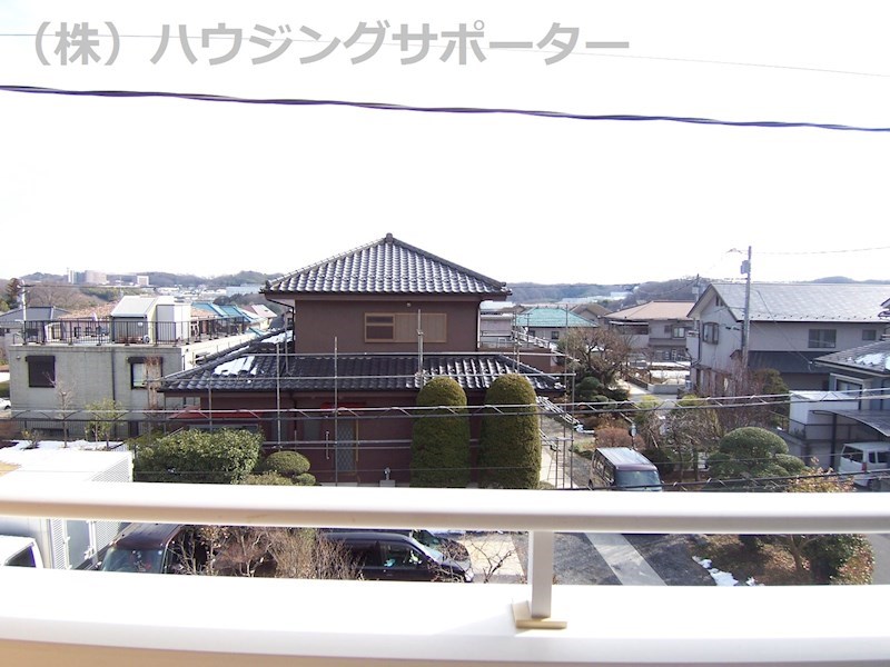 眺望：２階のベランダからの眺望です