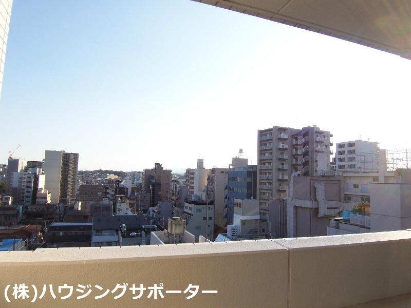 眺望：901号室の眺望です！見晴らしいいですね！