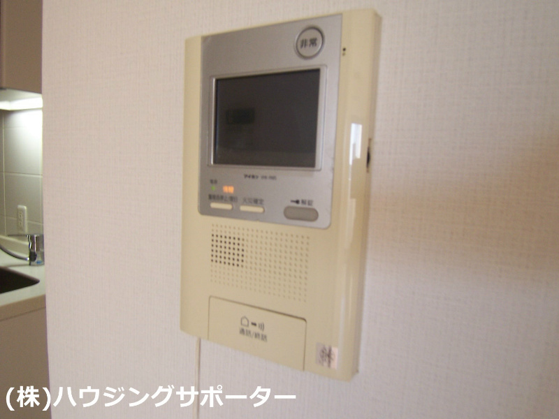 セキュリティ：ＴＶモニターホンでご来客確認できます！