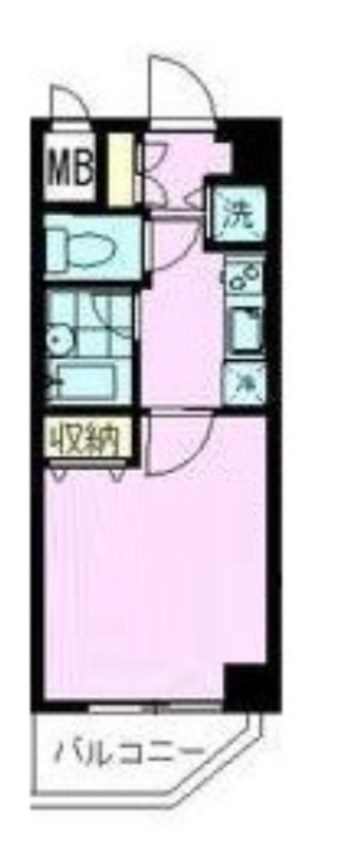 間取り：室内写真は401号室になります