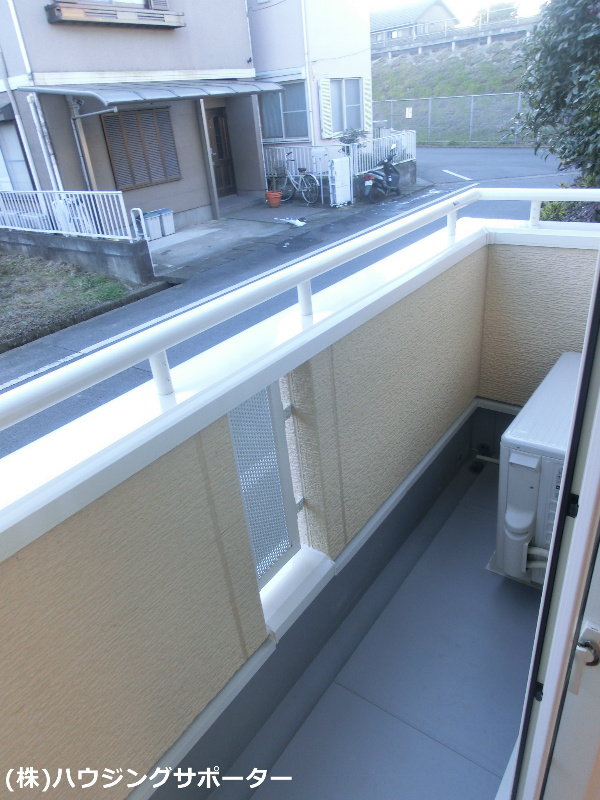 ベランダ：バルコニーです
