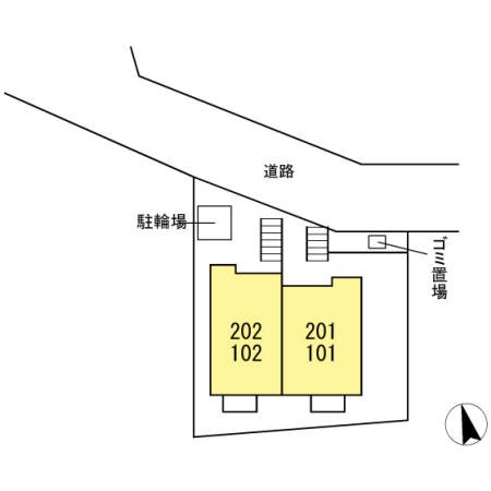 外観画像：配置図です。