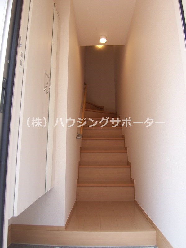 玄関：Ⅰ202号室の写真です