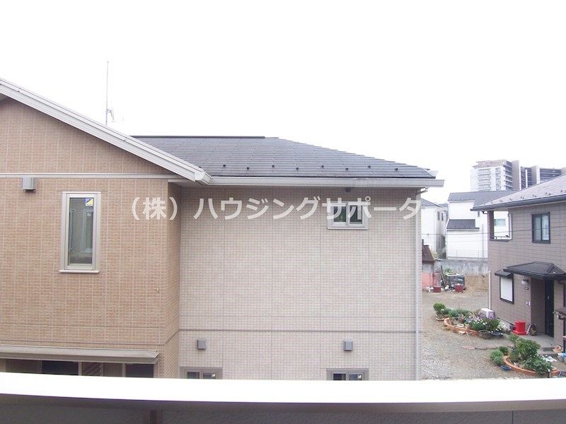 眺望：Ⅰ202号室のリビングからの眺望です