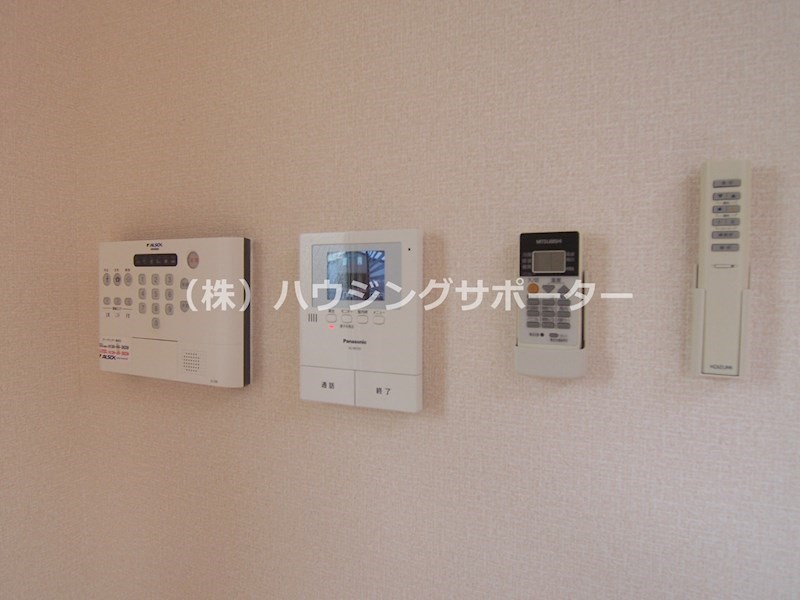 セキュリティ：ＴＶモニターホン+ホームセキュリティー