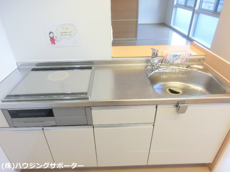 その他：IHコンロでお掃除ラクラクです