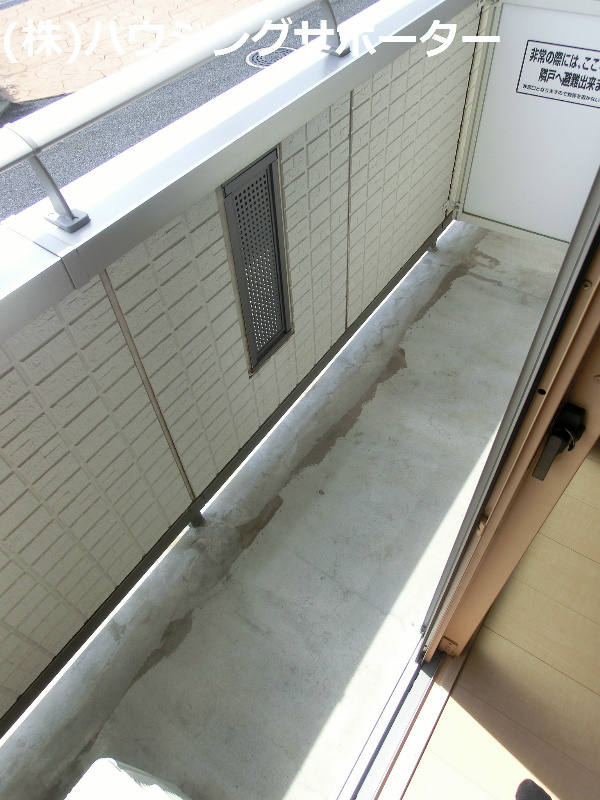 ベランダ：※１階のベランダ参考です