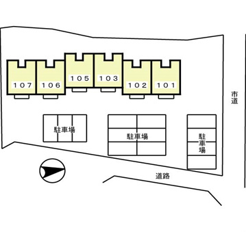 外観画像：配置図