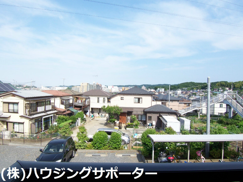 眺望：２階部分から