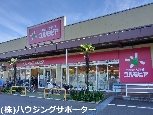 スーパー：ｺﾙﾓﾋﾟｱ ｺﾋﾟｵ楢原店　539m