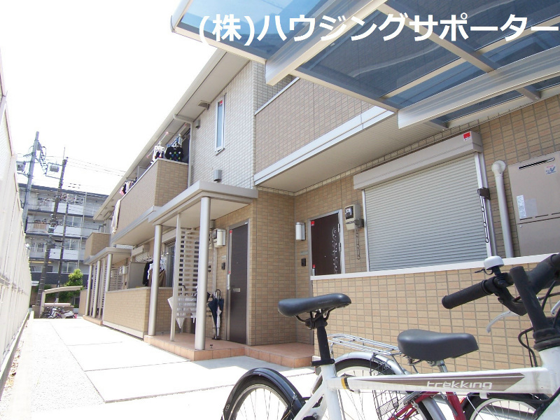 外観画像：北側から南側を向いて撮った写真です
