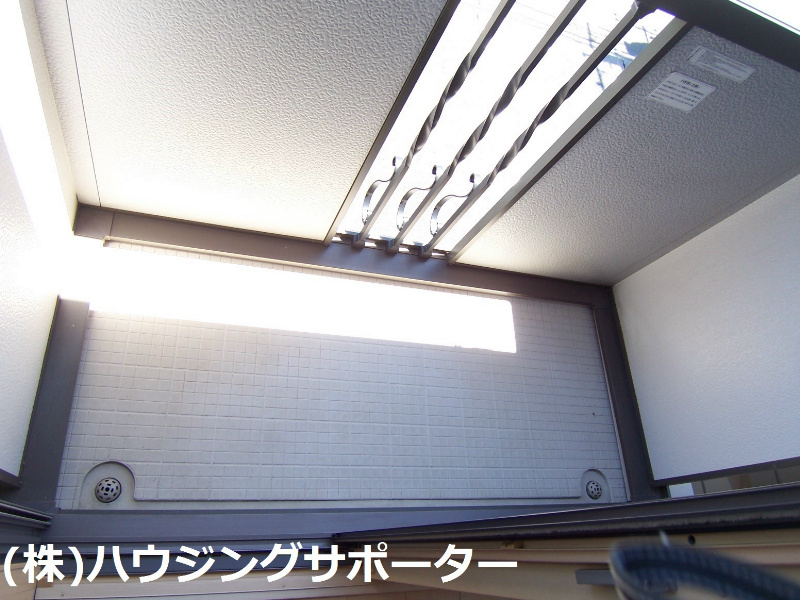 ベランダ：日当たりの良いベランダです！