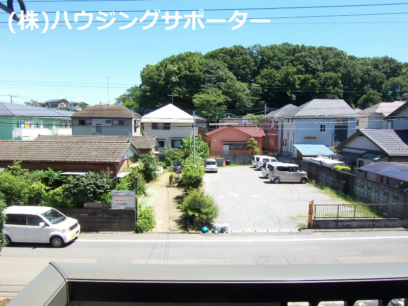 眺望：2階部分から