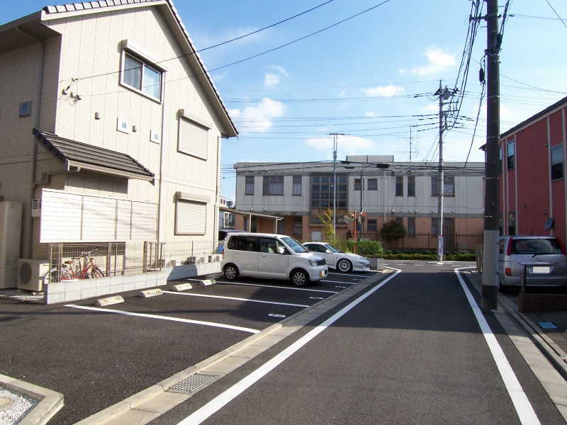 外観画像：駐車場です
