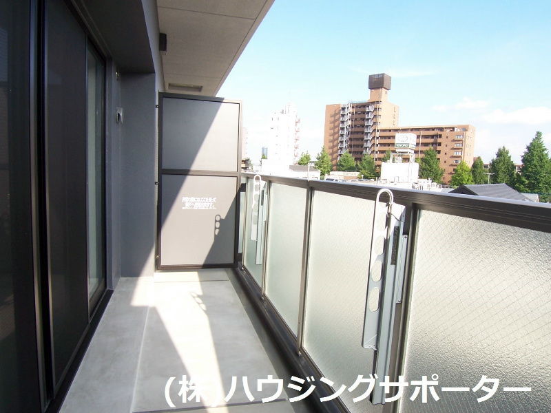 ベランダ：ベランダも広いです（写真は402号）
