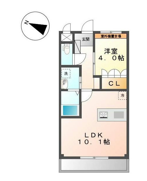 間取り：★1階角のお部屋です
