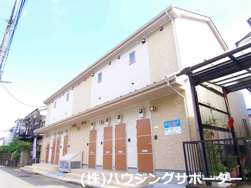外観画像：玄関側（北側）です